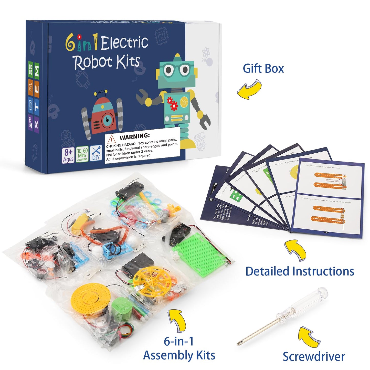 WESAYEE STEM Robotics Kit for Kids 8-12 | Build, Code, Explore Engineering