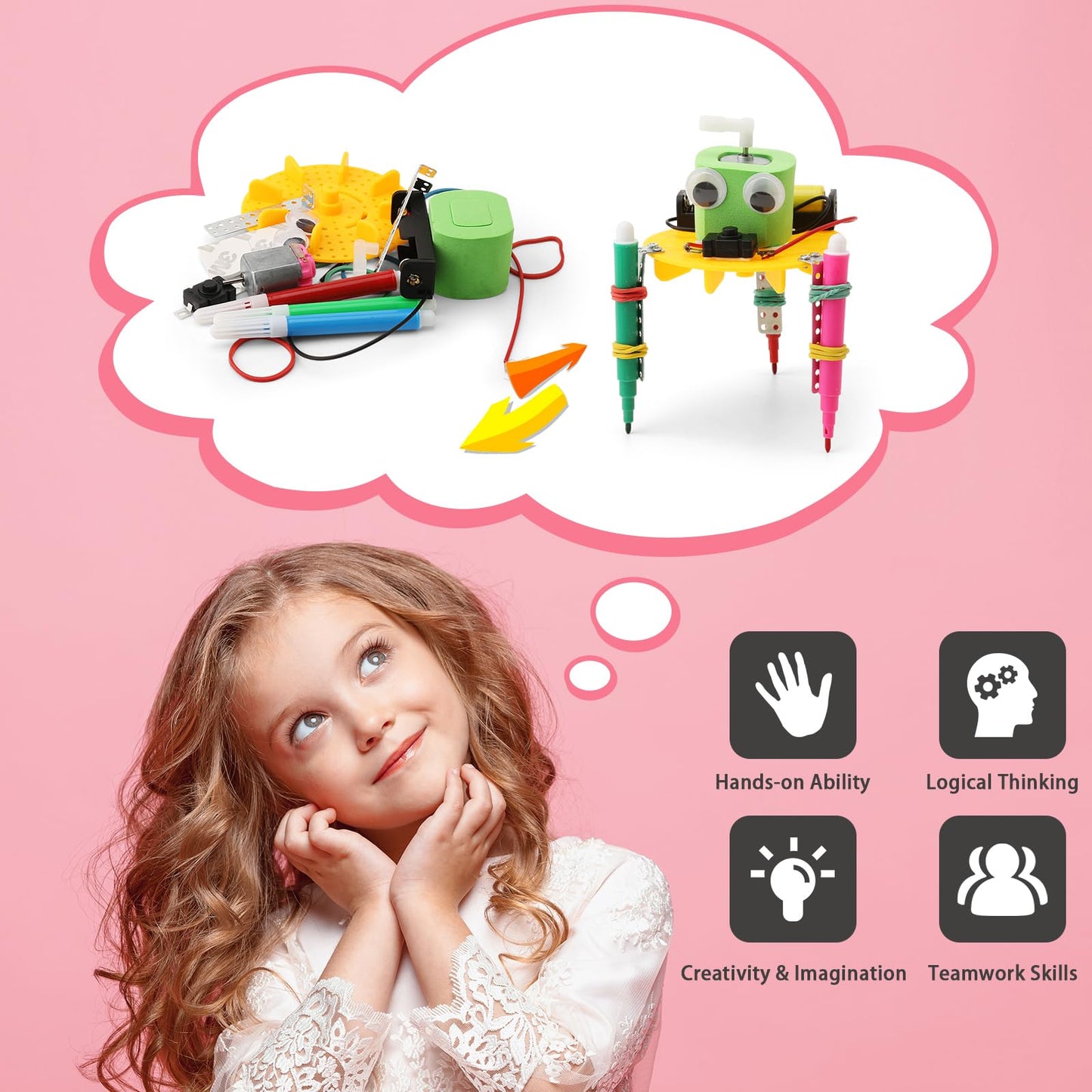 WESAYEE STEM Robotics Kit for Kids 8-12 | Build, Code, Explore Engineering