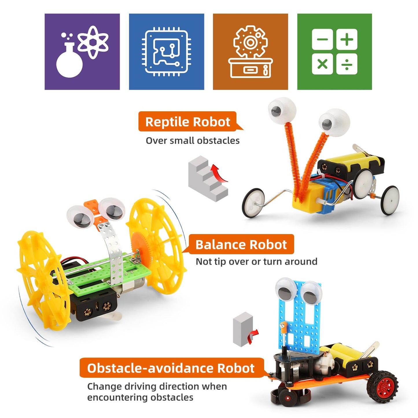 WESAYEE STEM Robotics Kit for Kids 8-12 | Build, Code, Explore Engineering