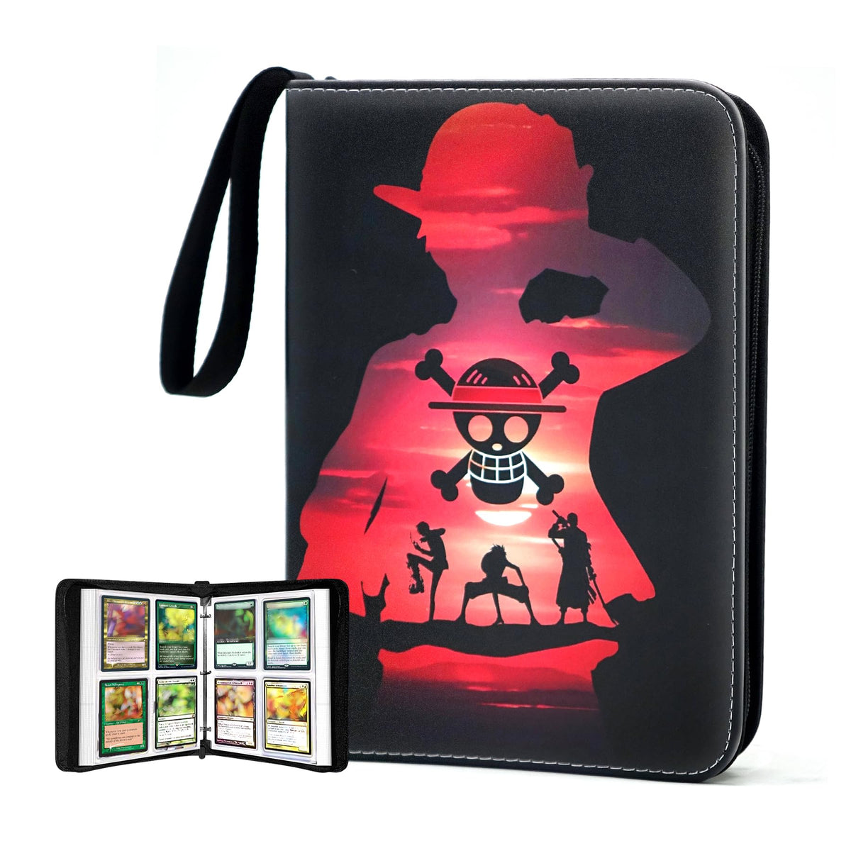 West Tune 400-Pockets Trading Card Binder for One Piece Cards — Waterproof, Portable Storage