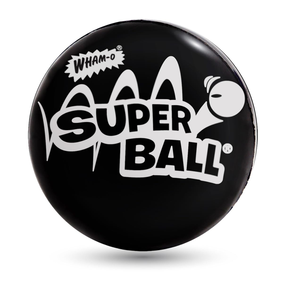 Wham-O Superball - The Original Black Ball | High-Bounce Classic