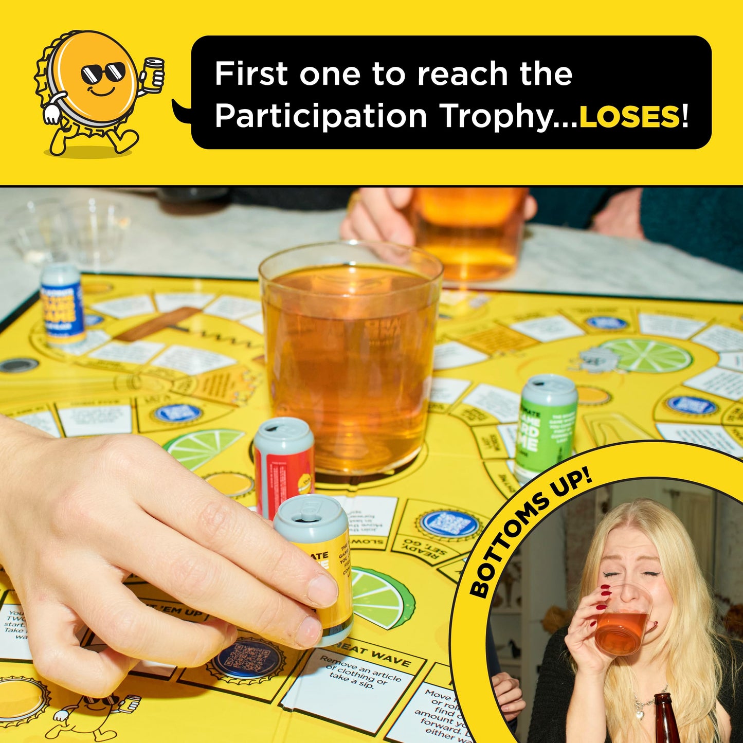 Buzzed: The Ultimate Pre-Game Drinking Board Game by WHAT DO YOU MEME? | Relatable