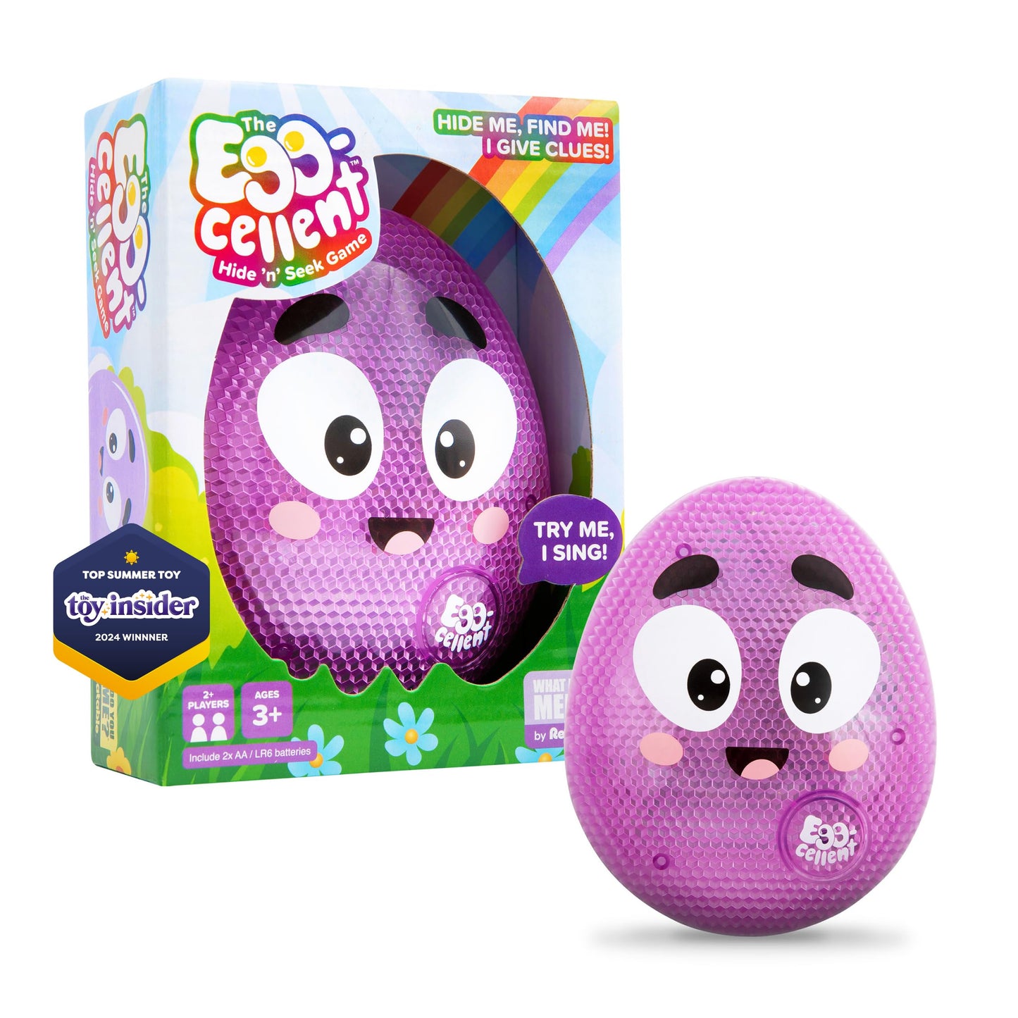 Eggcellent by Relatable — Kid-Friendly Hide & Seek Toy for Toddlers 3+