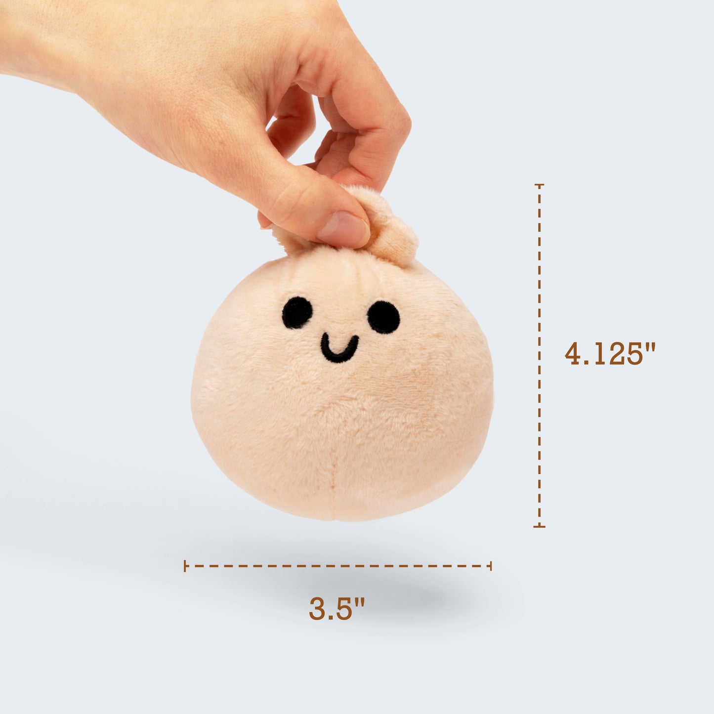 WHAT DO YOU MEME? Emotional Support Dumplings by Relatable – Valentines Day Plush Set, 5-Pack with Carrying Basket