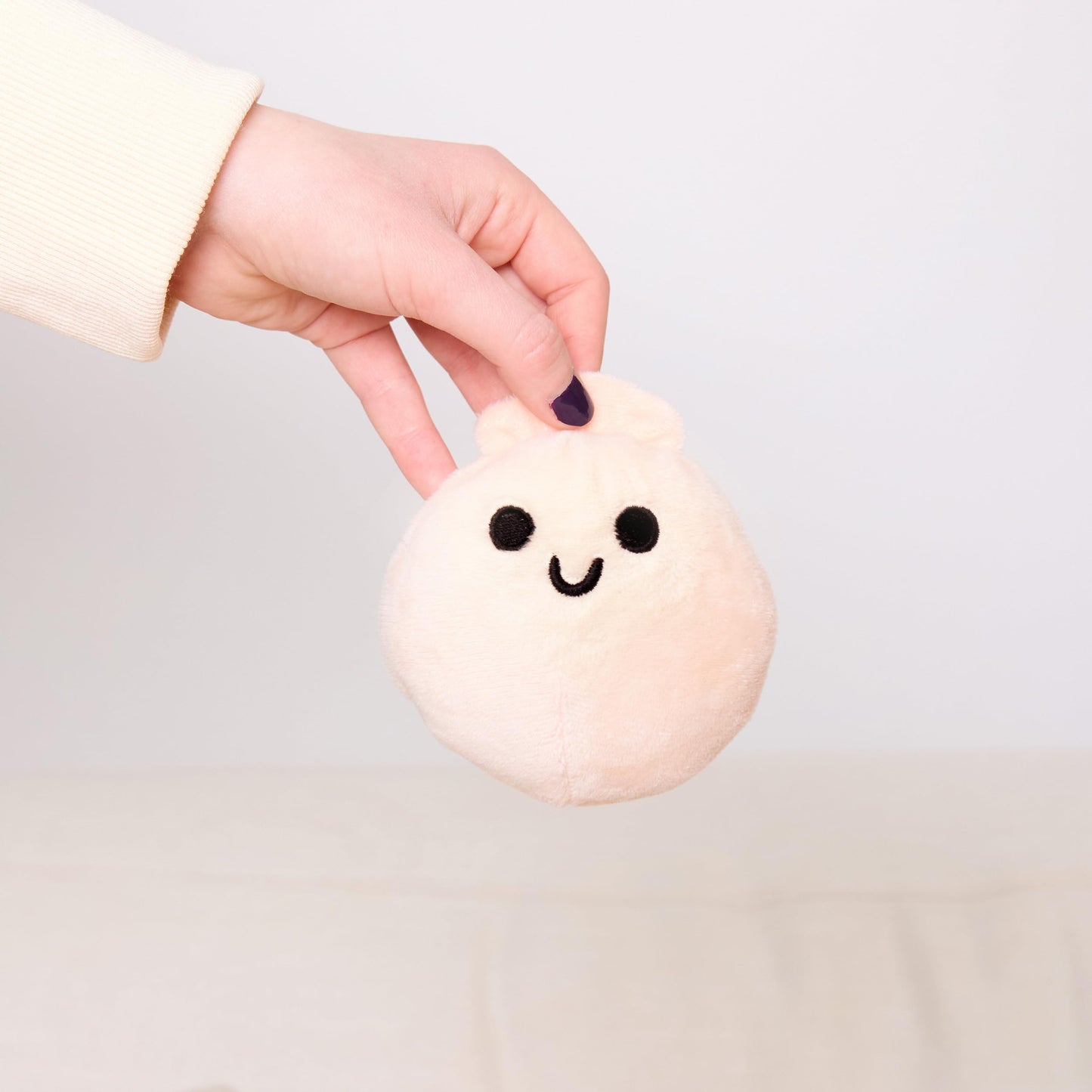 WHAT DO YOU MEME? Emotional Support Dumplings by Relatable – Valentines Day Plush Set, 5-Pack with Carrying Basket