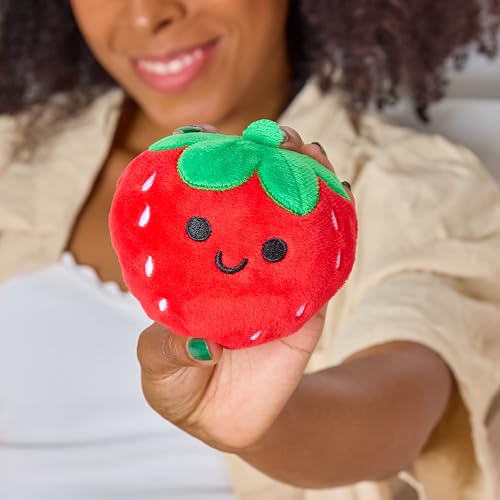 WHAT DO YOU MEME? Emotional Support Strawberries by Relatable – Plush Valentine Gift Set (5 Plush)