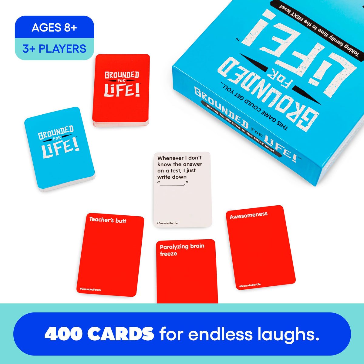 WHAT DO YOU MEME? Grounded for Life – Ultimate Family Night Game for Kids & Adults