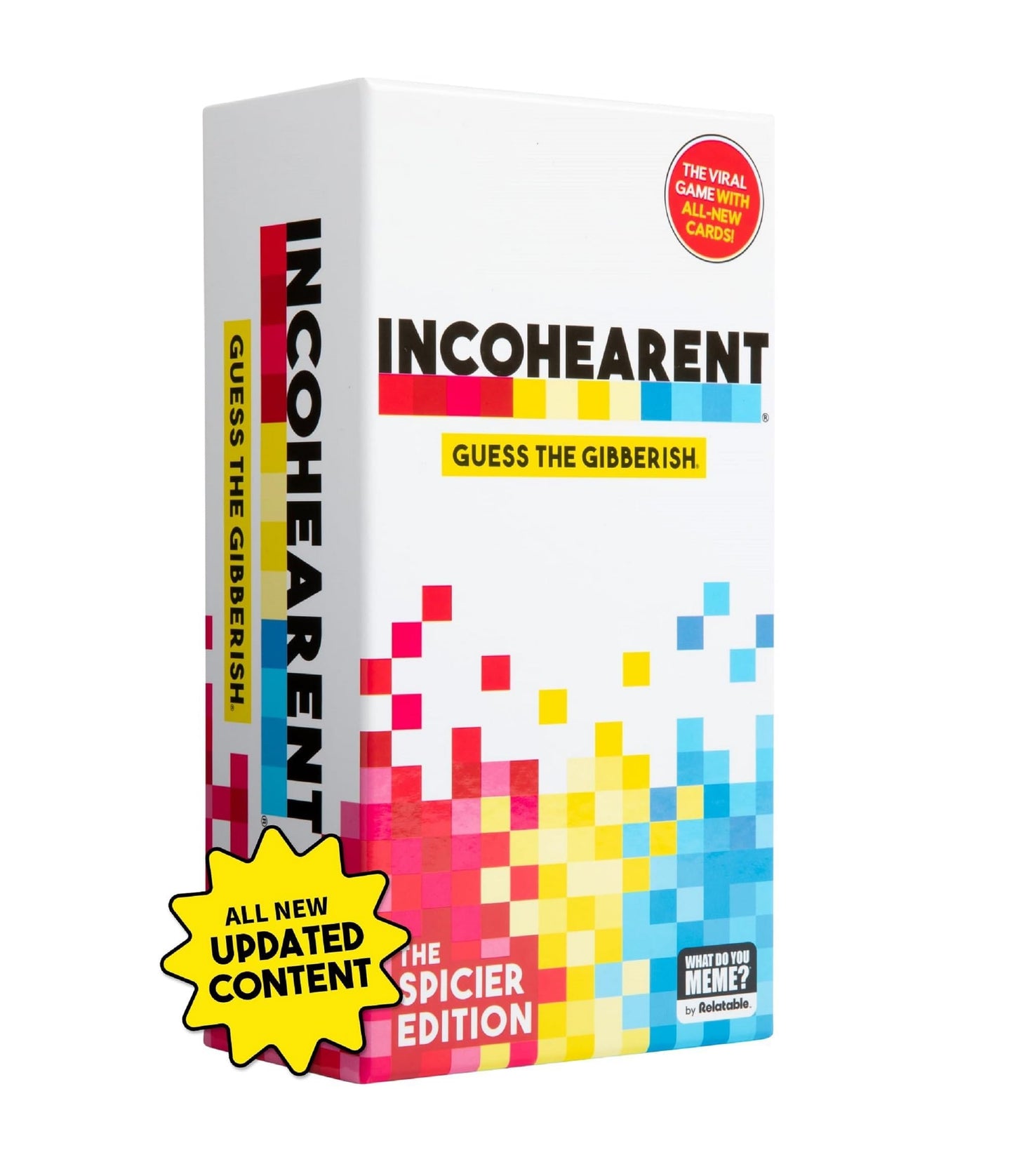 WHAT DO YOU MEME? Incohearent — The Guess-The-Gibberish Party Game for Adults (300 Cards)