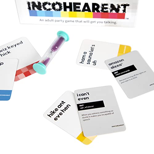 WHAT DO YOU MEME? Incohearent — The Guess-The-Gibberish Party Game for Adults (300 Cards)