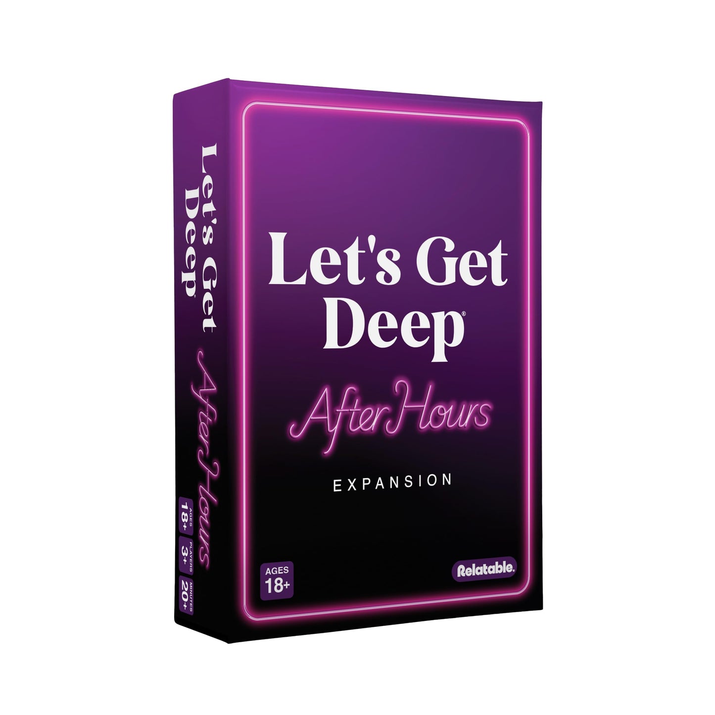 WHAT DO YOU MEME? Let’s Get Deep: After Hours Expansion by Relatable – 100 Cards for Date Nights