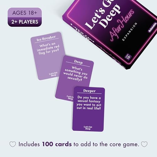WHAT DO YOU MEME? Let’s Get Deep: After Hours Expansion by Relatable – 100 Cards for Date Nights