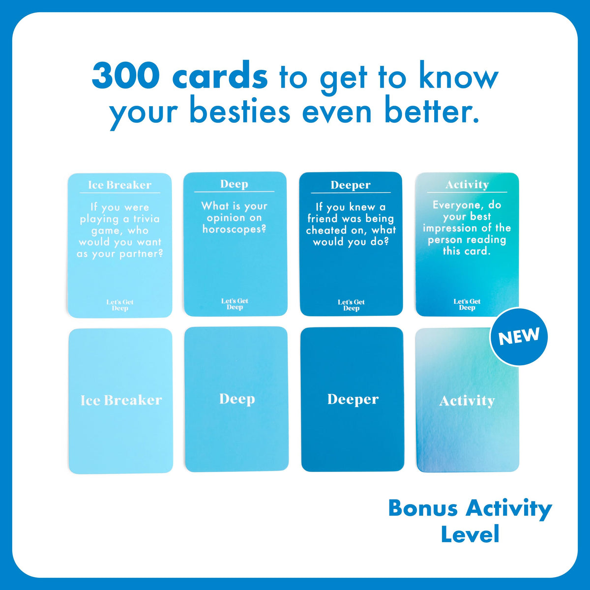 WHAT DO YOU MEME? Lets Get Deep: Friends Edition — Fun Group Card Game for Adults, Galentines, and Friends Night