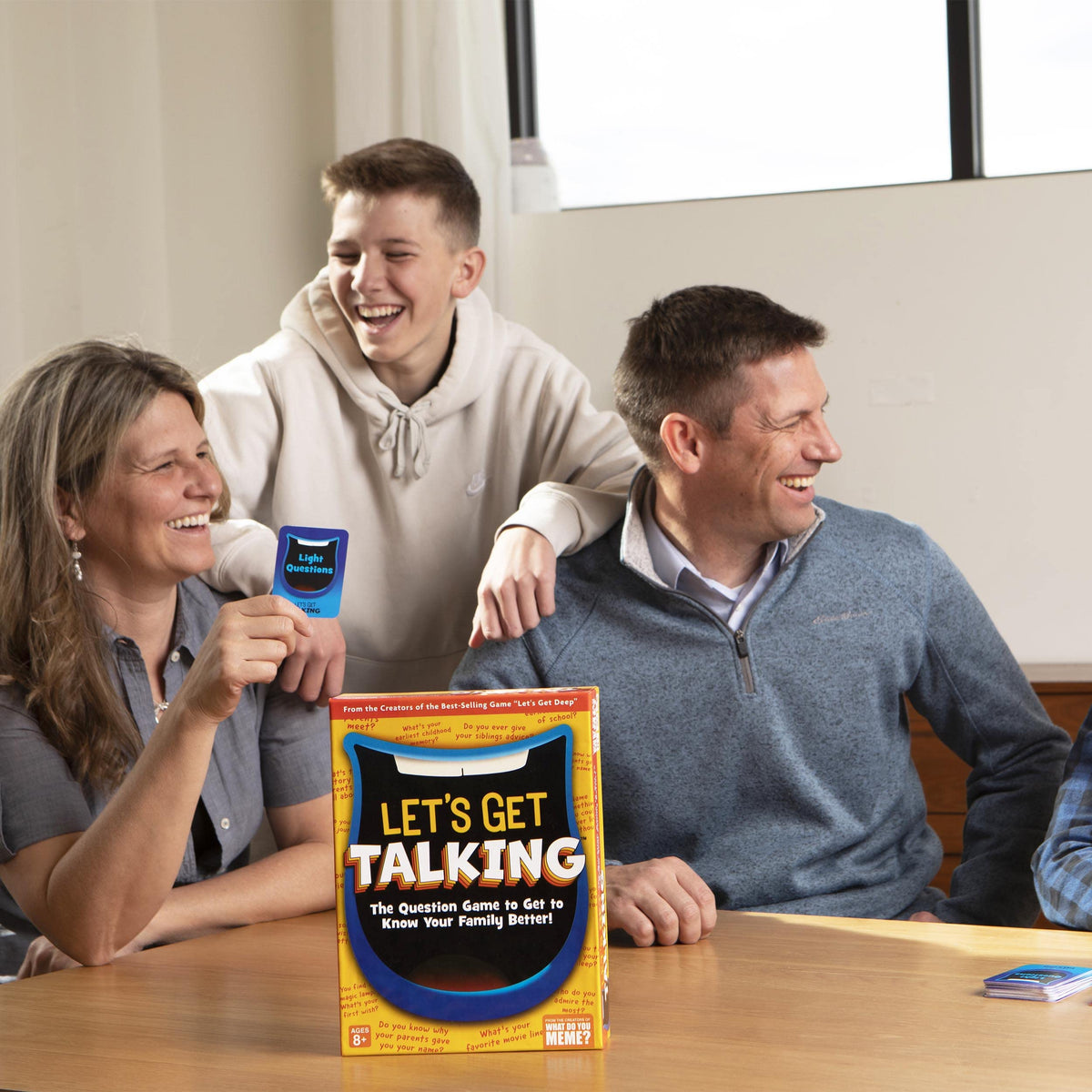 WHAT DO YOU MEME? Let's Get Talking — 400-Card Family Question Game for Ages 8+
