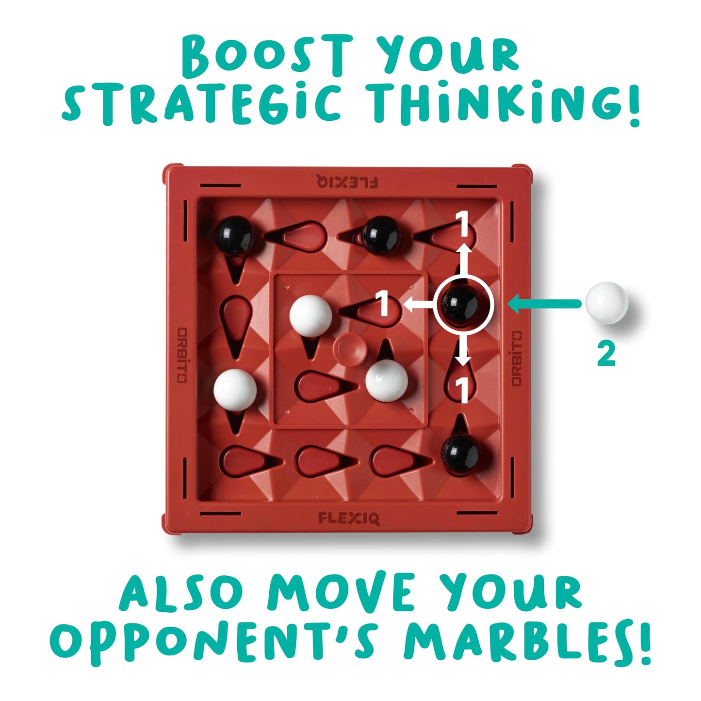 Orbito by Flex IQ — 2-Player Family Strategy Game | WHAT DO YOU MEME?