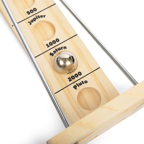 Shoot The Moon - WHAT DO YOU MEME? Family Moon Ball Game with Metal Ball & Structure