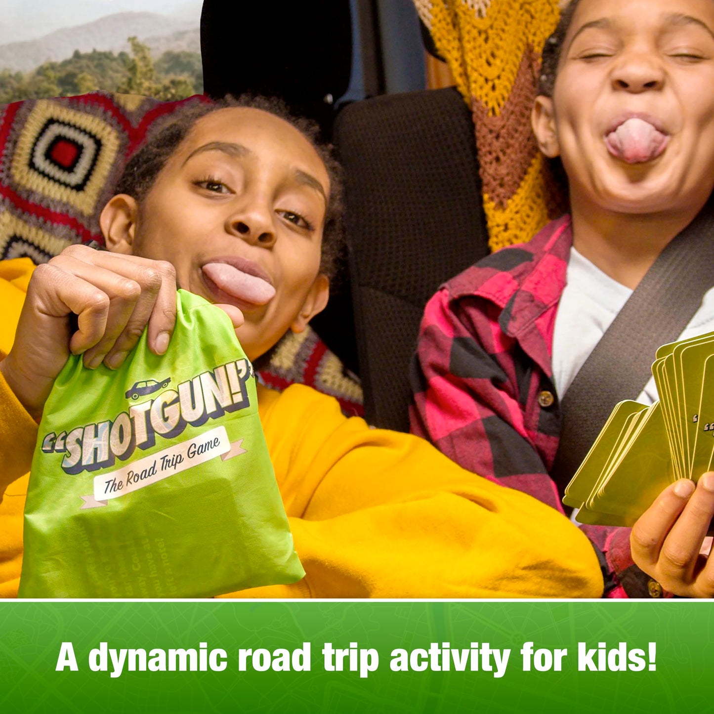 WHAT DO YOU MEME? Shotgun! Road Trip Card Game for Families | Relatable