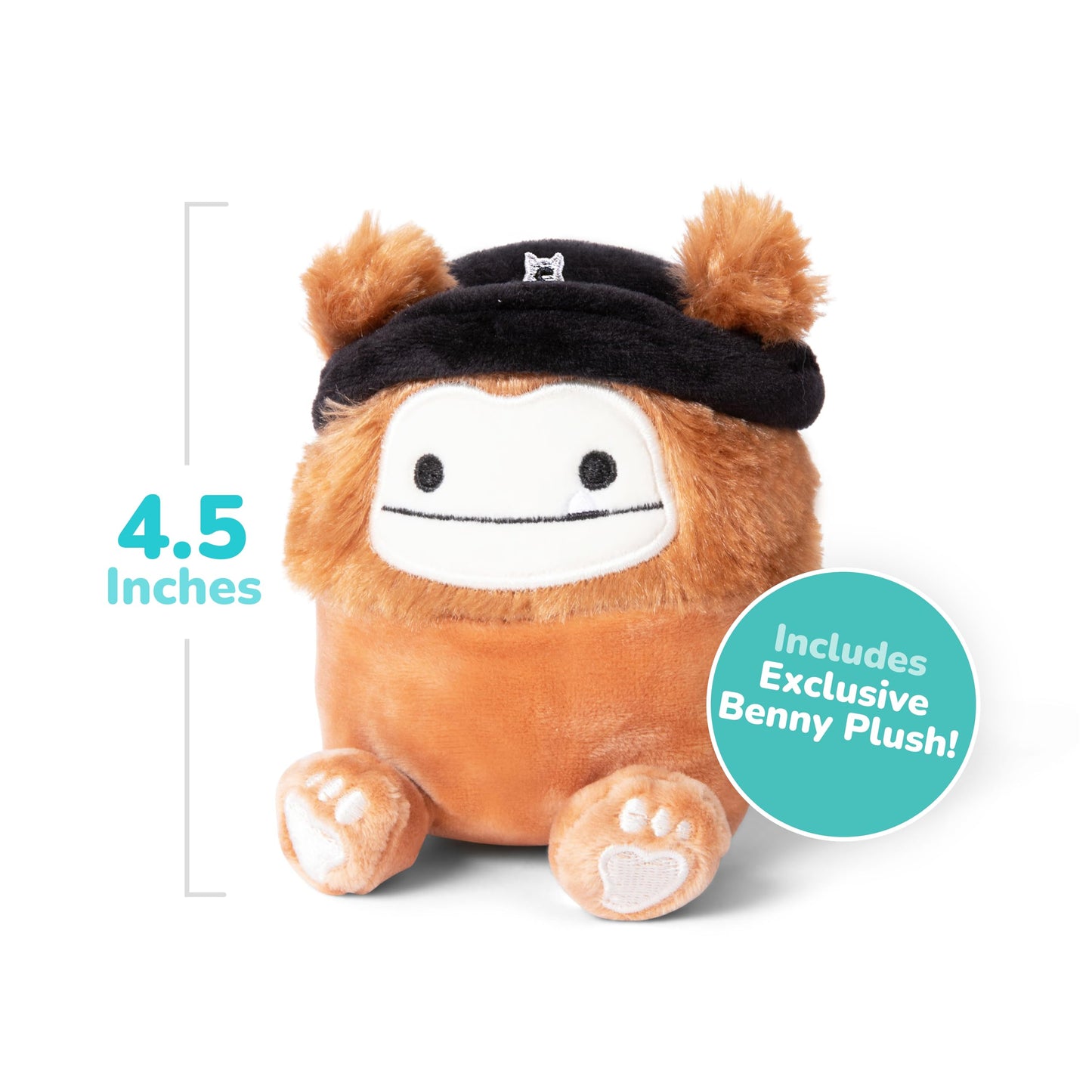WHAT DO YOU MEME? Squishmallows Take4 — Family Card & Board Game with Exclusive Benny Plush (84 Cards)