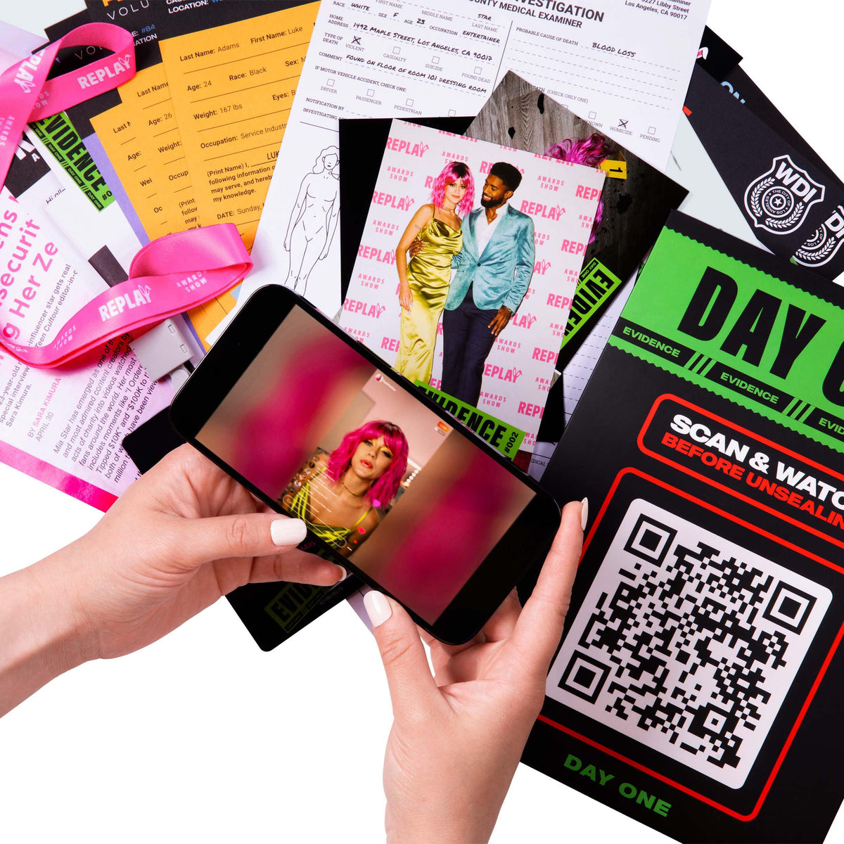 What Do You Meme? Who Killed Mia — Modern Murder Mystery Game for Adults