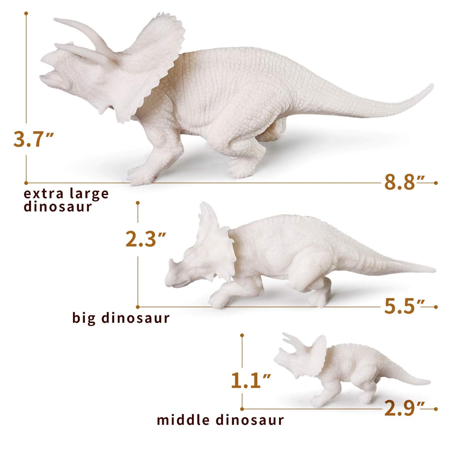 whatstem 3D Dinosaurs Painting Kit – 12 Dinos for Kids 3–15 | Creative Arts & Crafts Gift