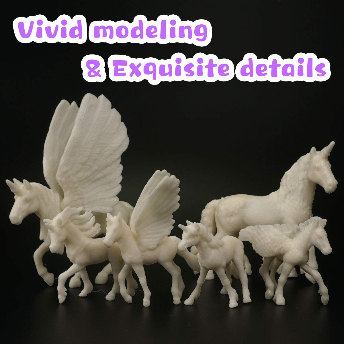 Whatstem DIY Painting Unicorn Kit – 6 Unicorns Kids Arts & Crafts Set