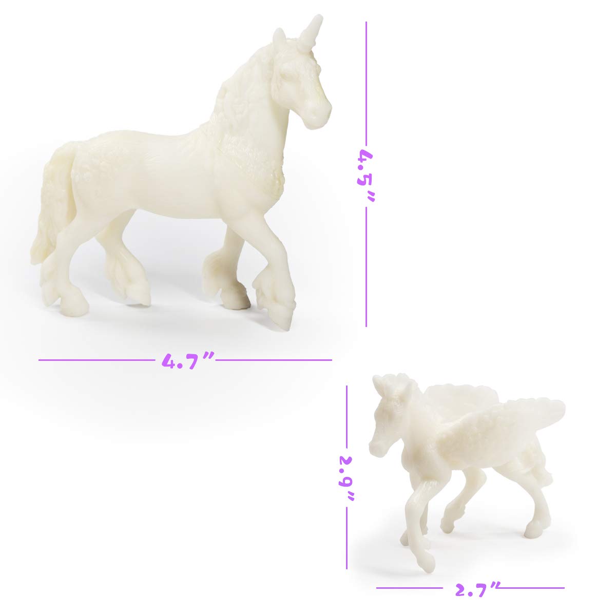 Whatstem DIY Painting Unicorn Kit – 6 Unicorns Kids Arts & Crafts Set