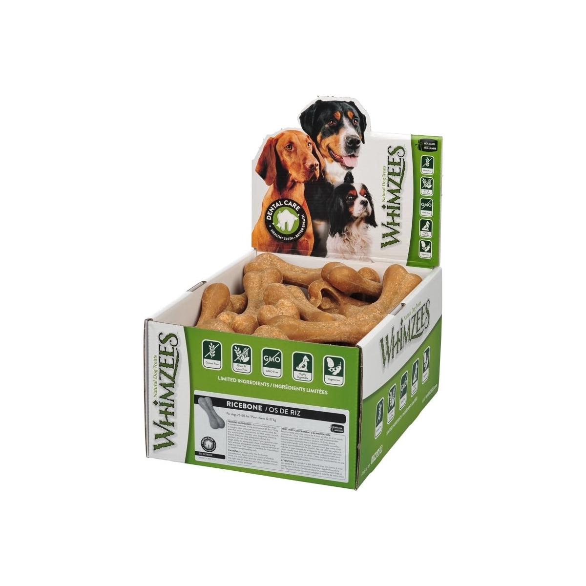 Whimzees Rice Bone - Case of 50