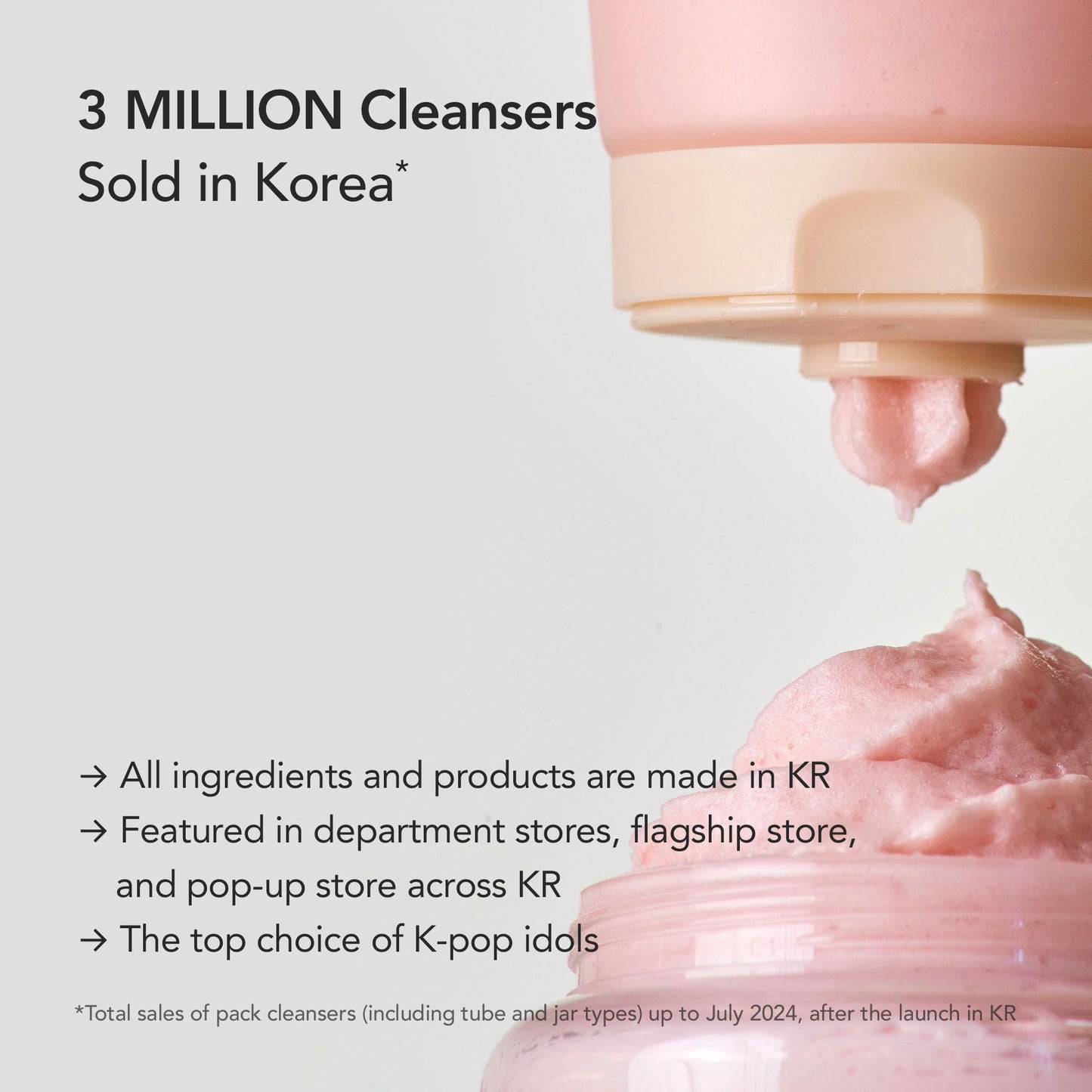 Whipped Semo Korean Skincare Face Wash – Vegan Dual Cleanser & Mask for Dry Skin