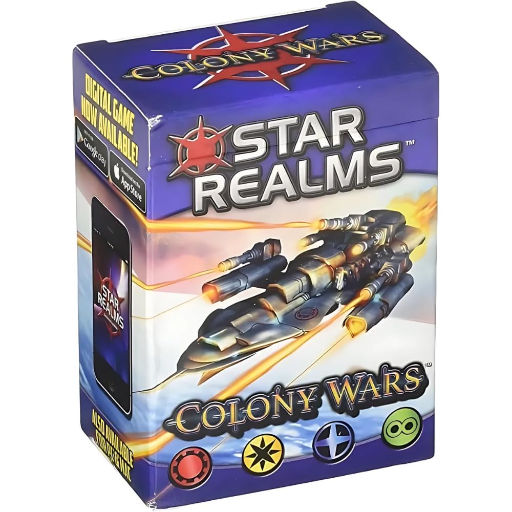 Star Realms: Colony Wars Deckbuilding Game – Standalone Expansion by White Wizard Games