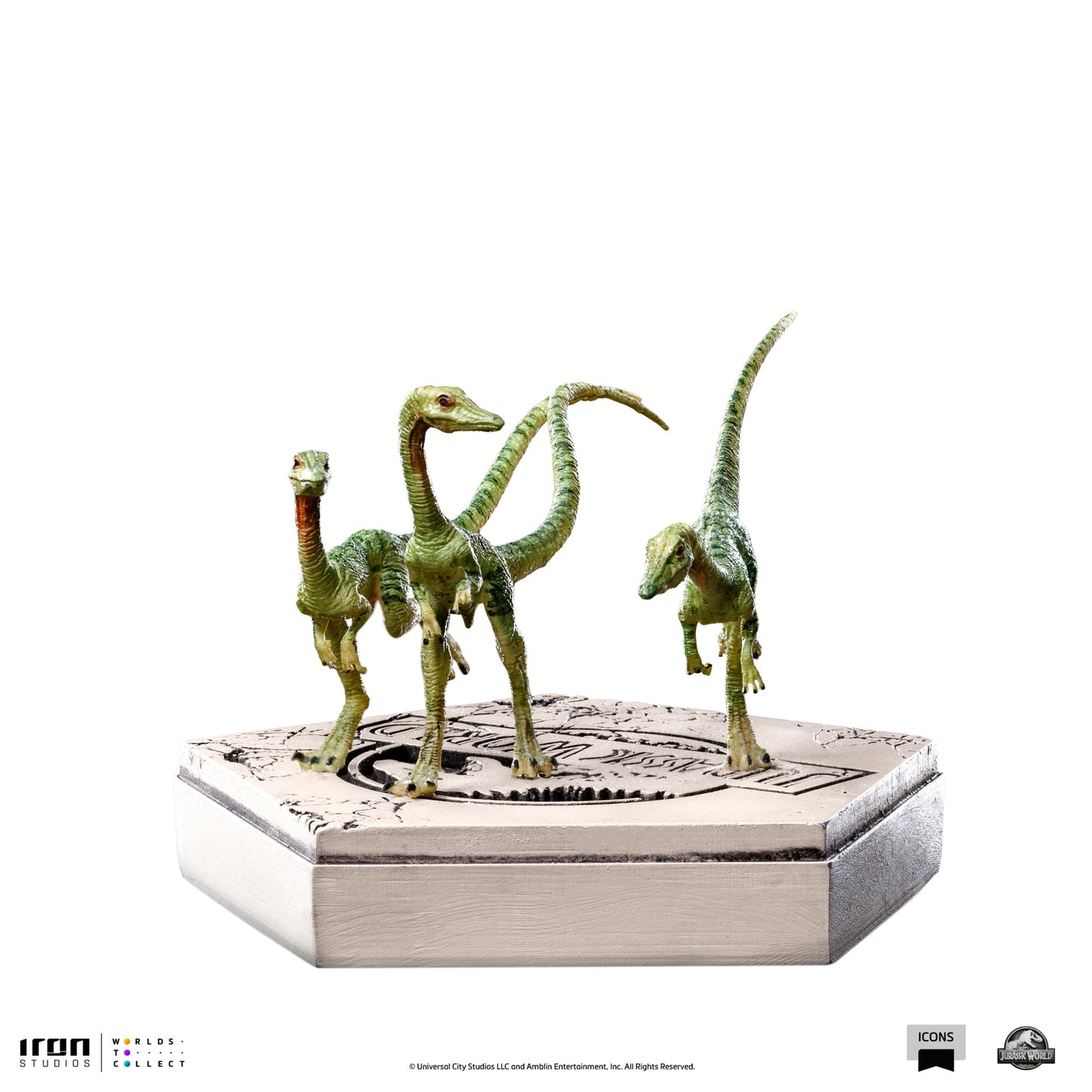 Compsognathus - Jurassic World - Icons - Iron Studios