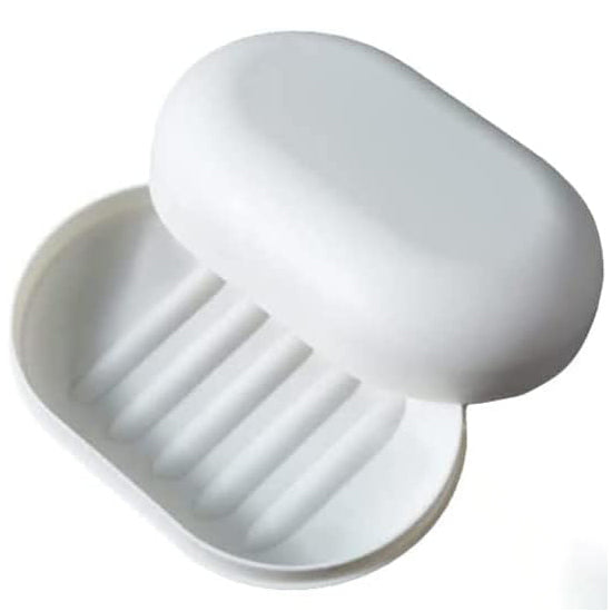 Plastic Soap Dish - Self-Draining & Hygienic for Bathroom, Shower & Kitchen