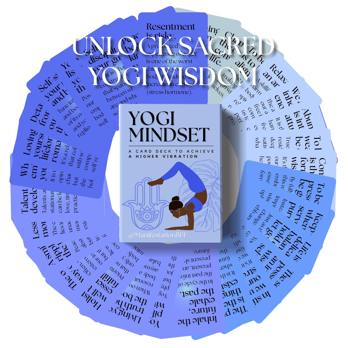 Affirmation Cards for Women – 50 Daily Yogi Mindset Mantras | Whole Works