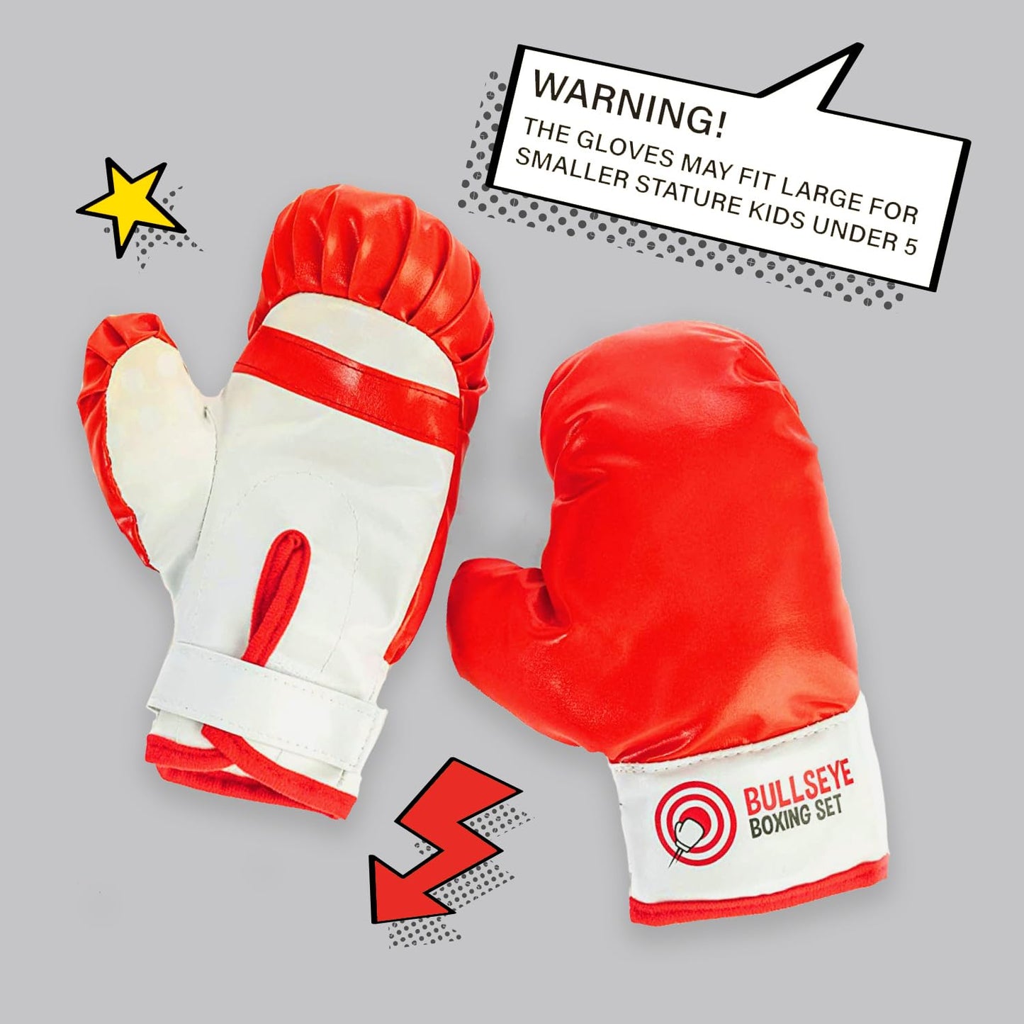 Whoobli Kids Punching Bag with Stand & Gloves | Adjustable 34–44 in