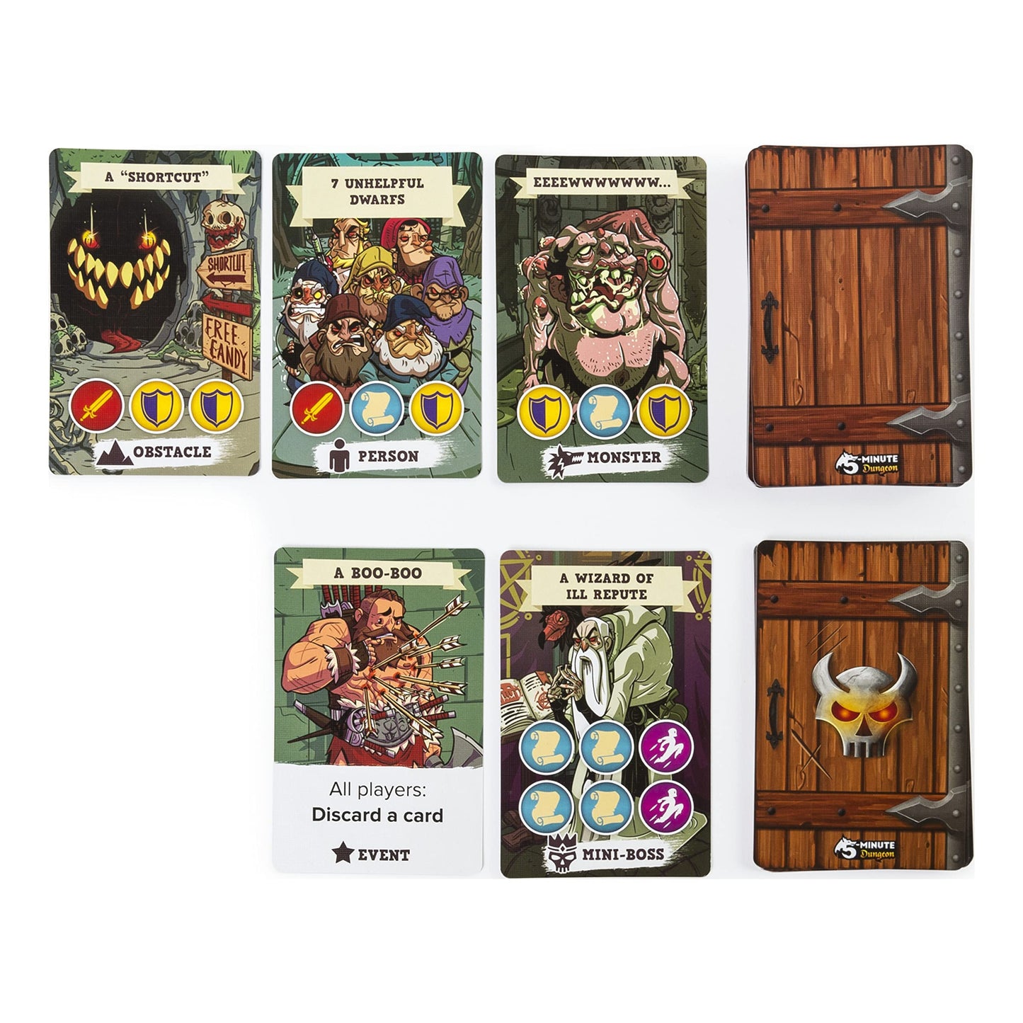 Wiggles 3D 5-Minute Dungeon — Chaotic Co-Op Real-Time Card Game for 2-5 Players