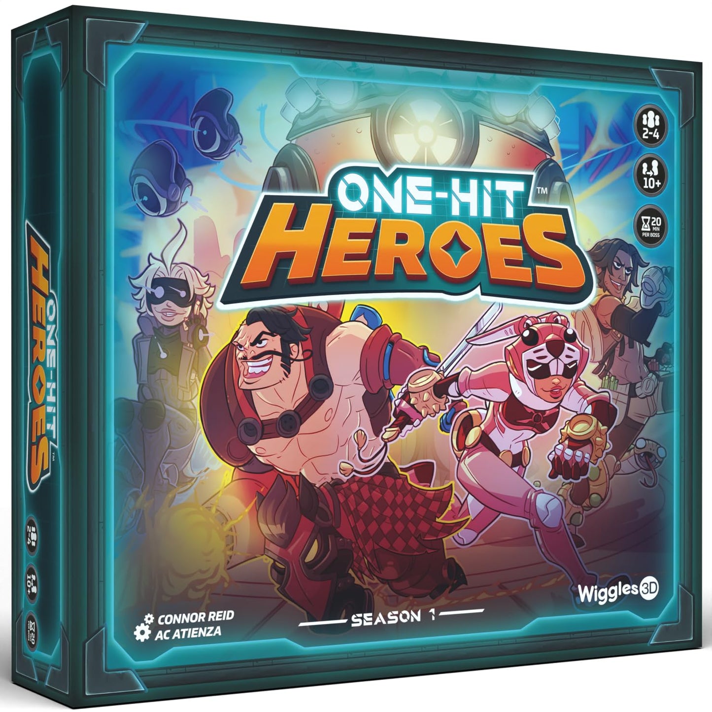 Wiggles 3D One-Hit Heroes Retail Edition — Co-op Boss Battle Card Game, Deck-Building Superhero Adventure