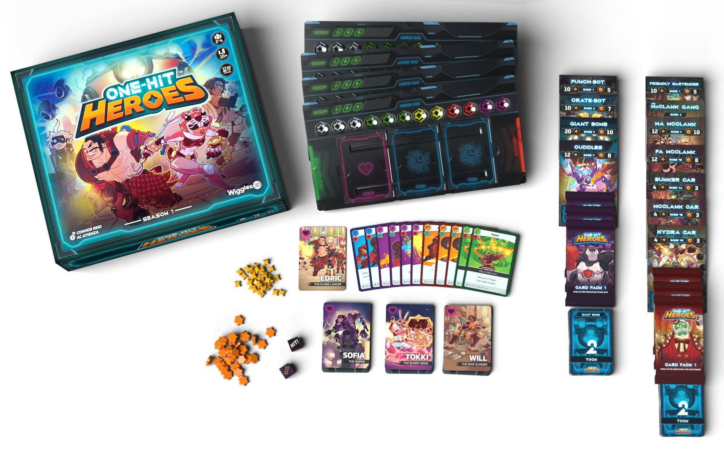 Wiggles 3D One-Hit Heroes Retail Edition — Co-op Boss Battle Card Game, Deck-Building Superhero Adventure