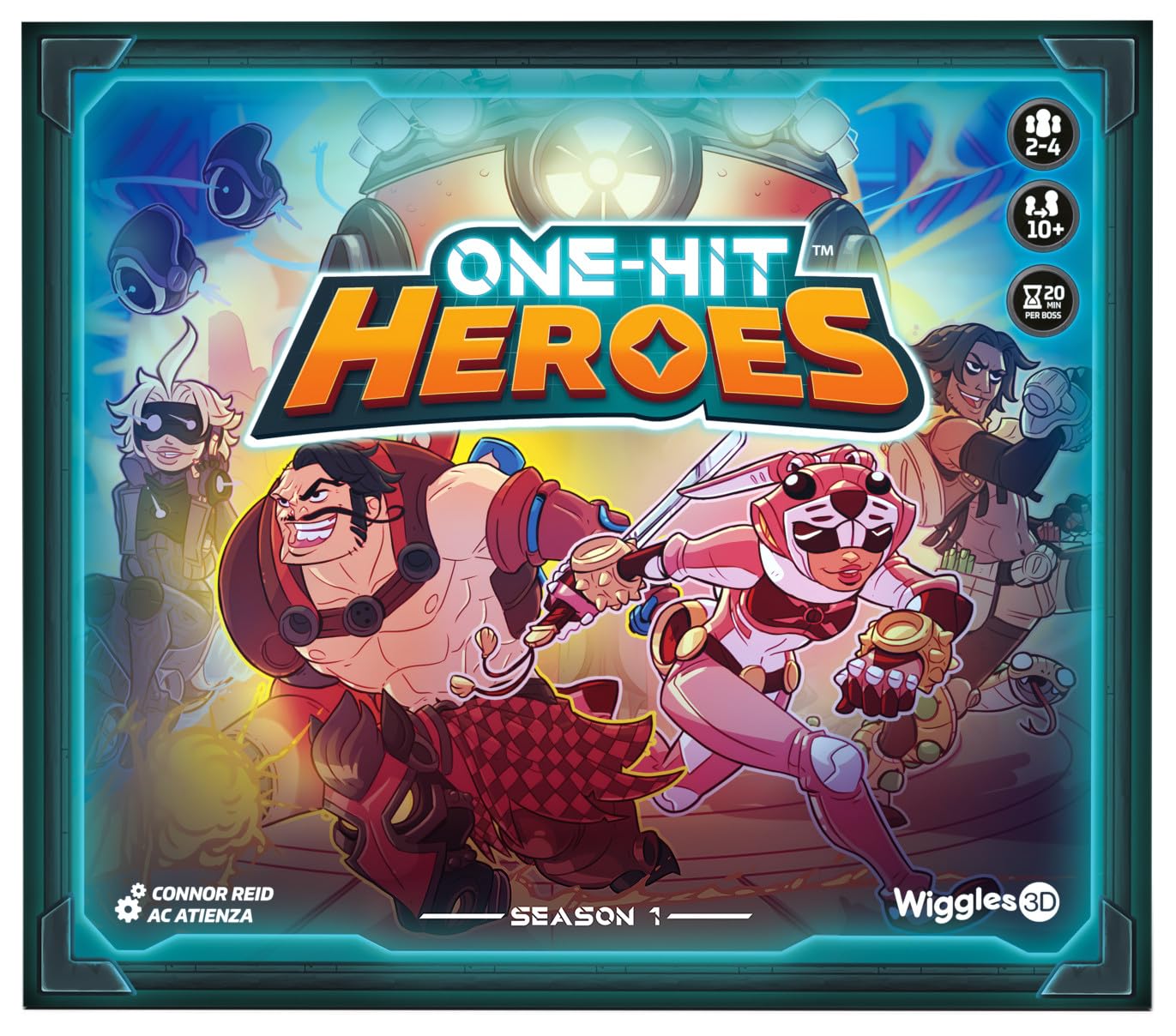 Wiggles 3D One-Hit Heroes Retail Edition — Co-op Boss Battle Card Game, Deck-Building Superhero Adventure