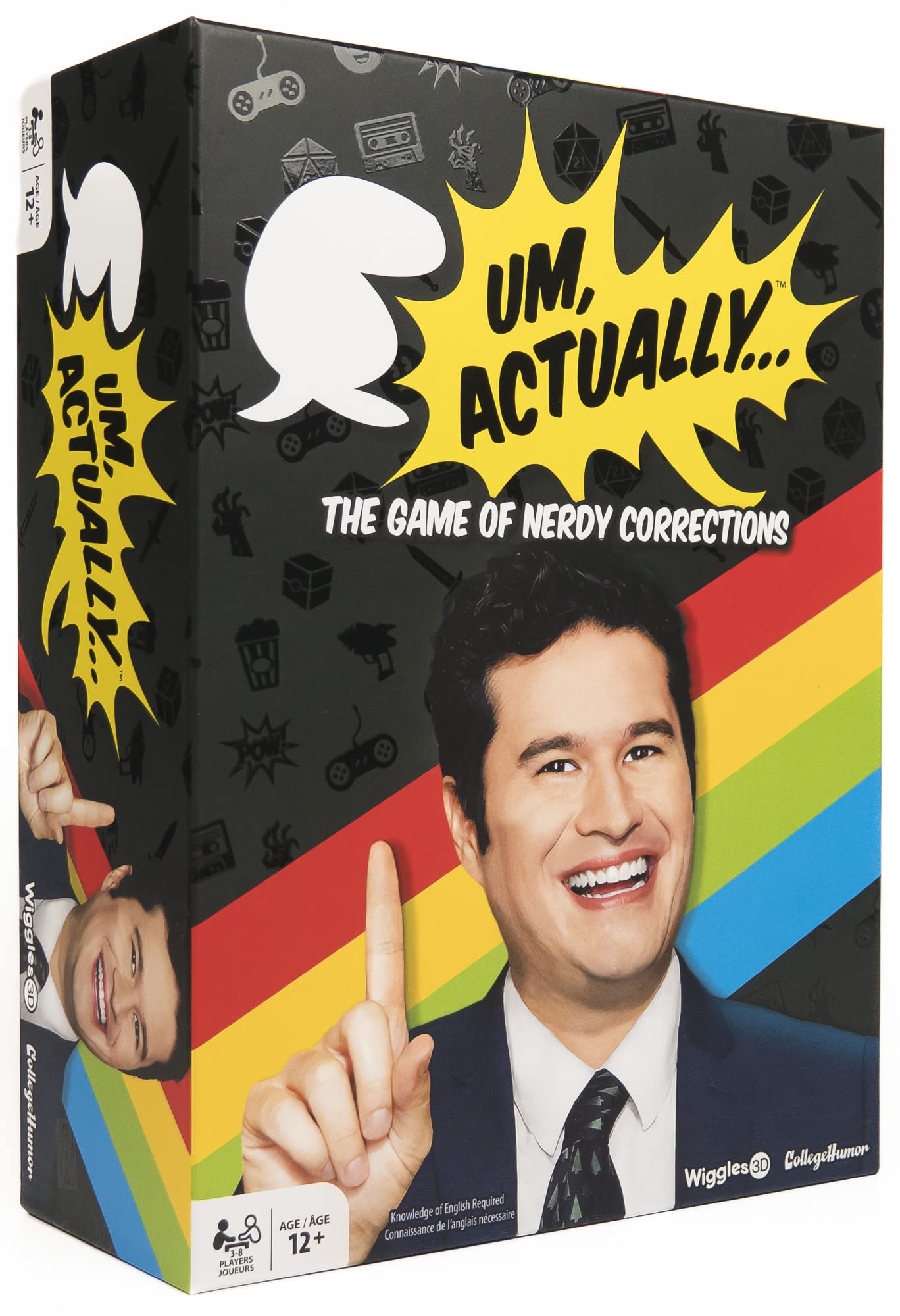 Um, Actually Deluxe Edition – Wiggles 3D Nerdy Trivia Board Game (3-8 Players)