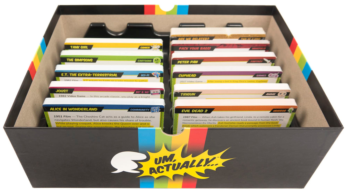 Um, Actually Deluxe Edition – Wiggles 3D Nerdy Trivia Board Game (3-8 Players)
