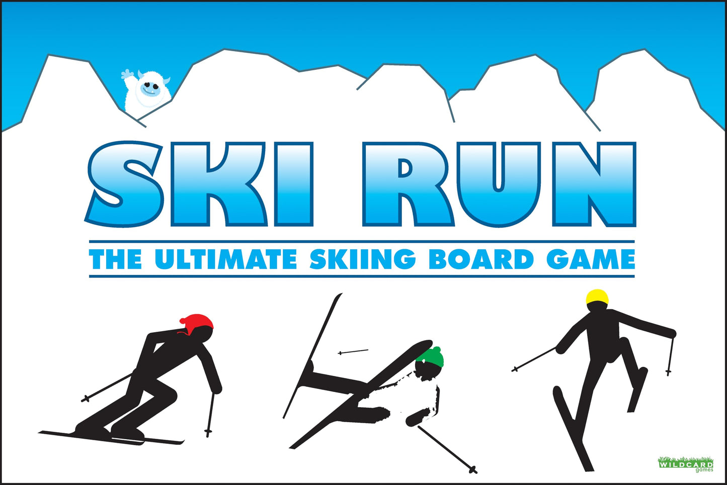 Wild Card Games SKI Run – Ultimate Family Ski Board Game for All Ages | Apres Ski Gift