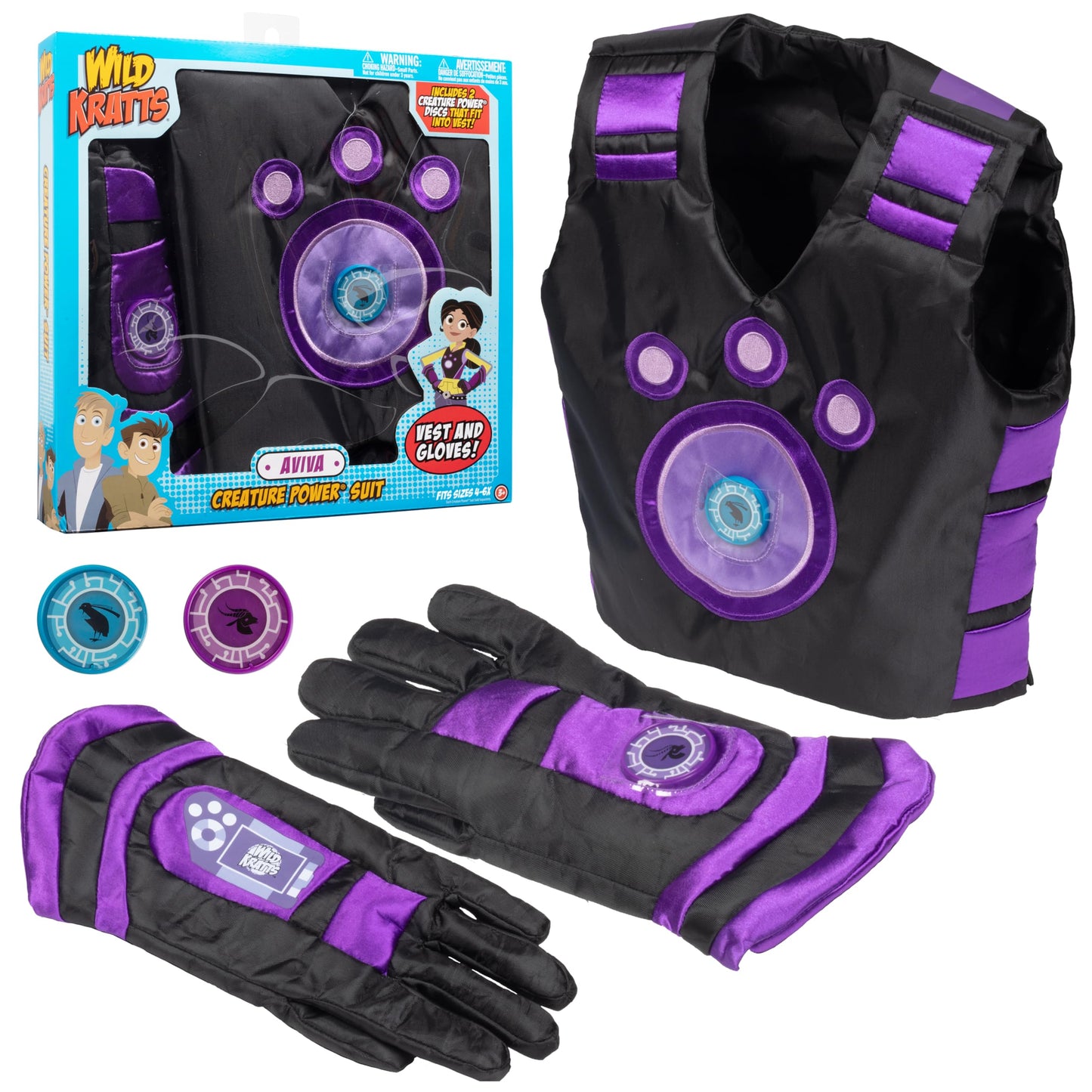 Wild Kratts Creature Power Suit Aviva – One Size Fits Most (4-6X)
