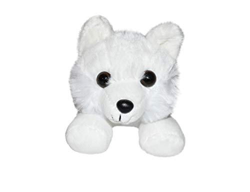 Wild Republic Arctic Fox Plush – 7-Inch Hug’Ems Stuffed Animal for Kids