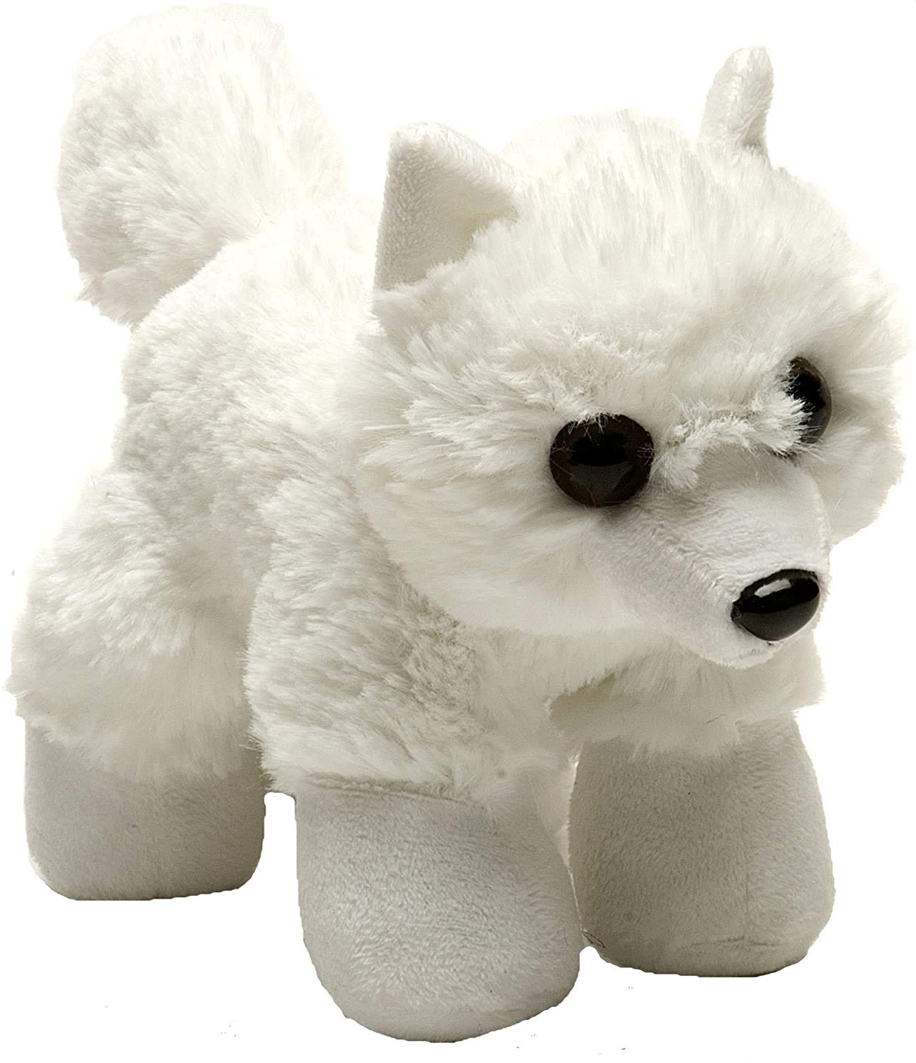 Wild Republic Arctic Fox Plush – 7-Inch Hug’Ems Stuffed Animal for Kids