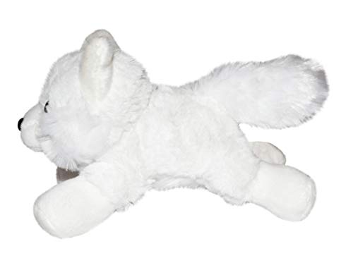 Wild Republic Arctic Fox Plush – 7-Inch Hug’Ems Stuffed Animal for Kids