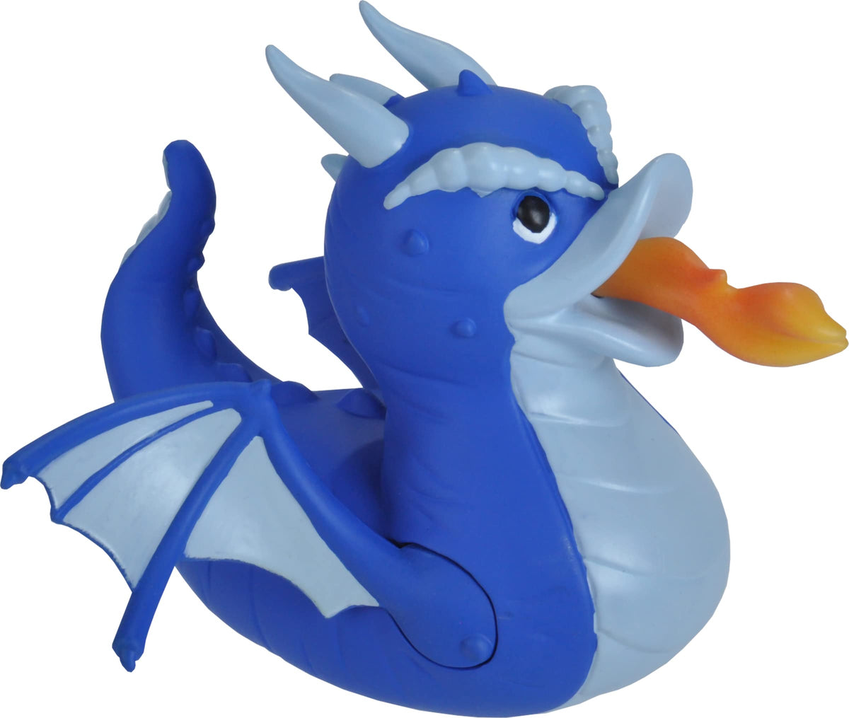 Wild Republic Blue Dragon Rubber Duck - 4" Bath & Pool Toy