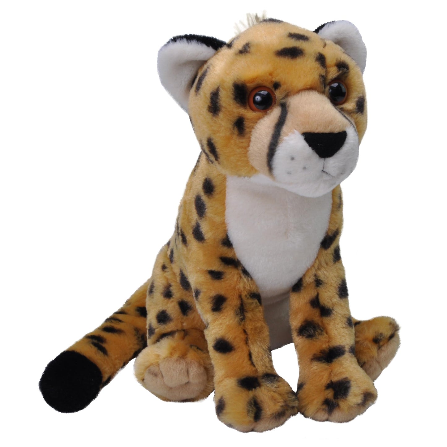 Wild Republic Cheetah Cuddlekins Plush – 12in, Recycled Bottle Fill, Safe Gift for Kids
