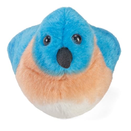 Wild Republic Audubon Eastern Bluebird Plush with Authentic Bird Sound | Kids & Birders