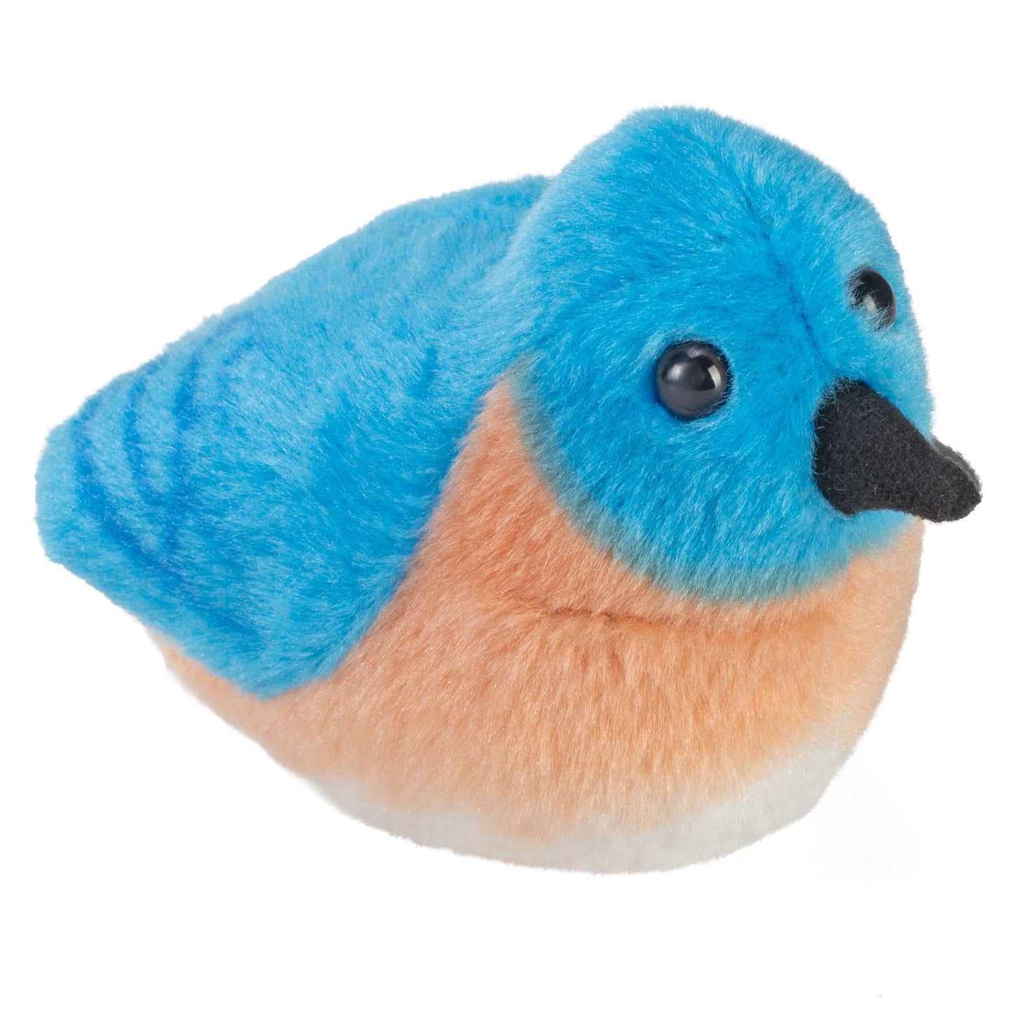 Wild Republic Audubon Eastern Bluebird Plush with Authentic Bird Sound | Kids & Birders