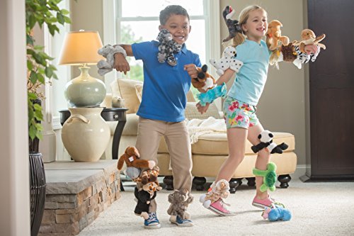 Wild Republic Huggers Squirrel Monkey Plush – 8 Inch Slap Bracelet Toy