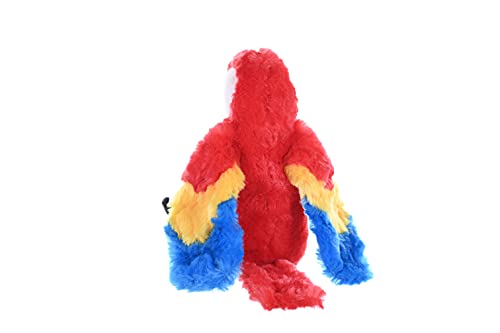 Wild Republic Scarlet Macaw Plush 8in – Realistic Stuffed Animal for Kids