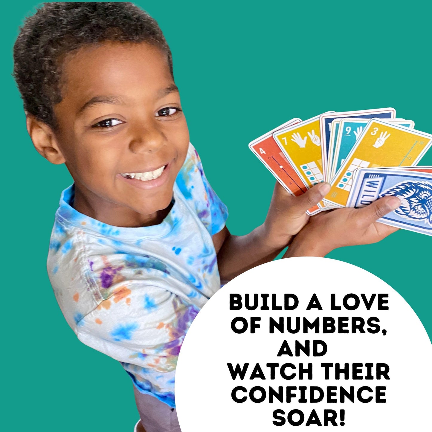 Wild Side Number Sense Cards – Award-Winning 50+ Math Games for Kids